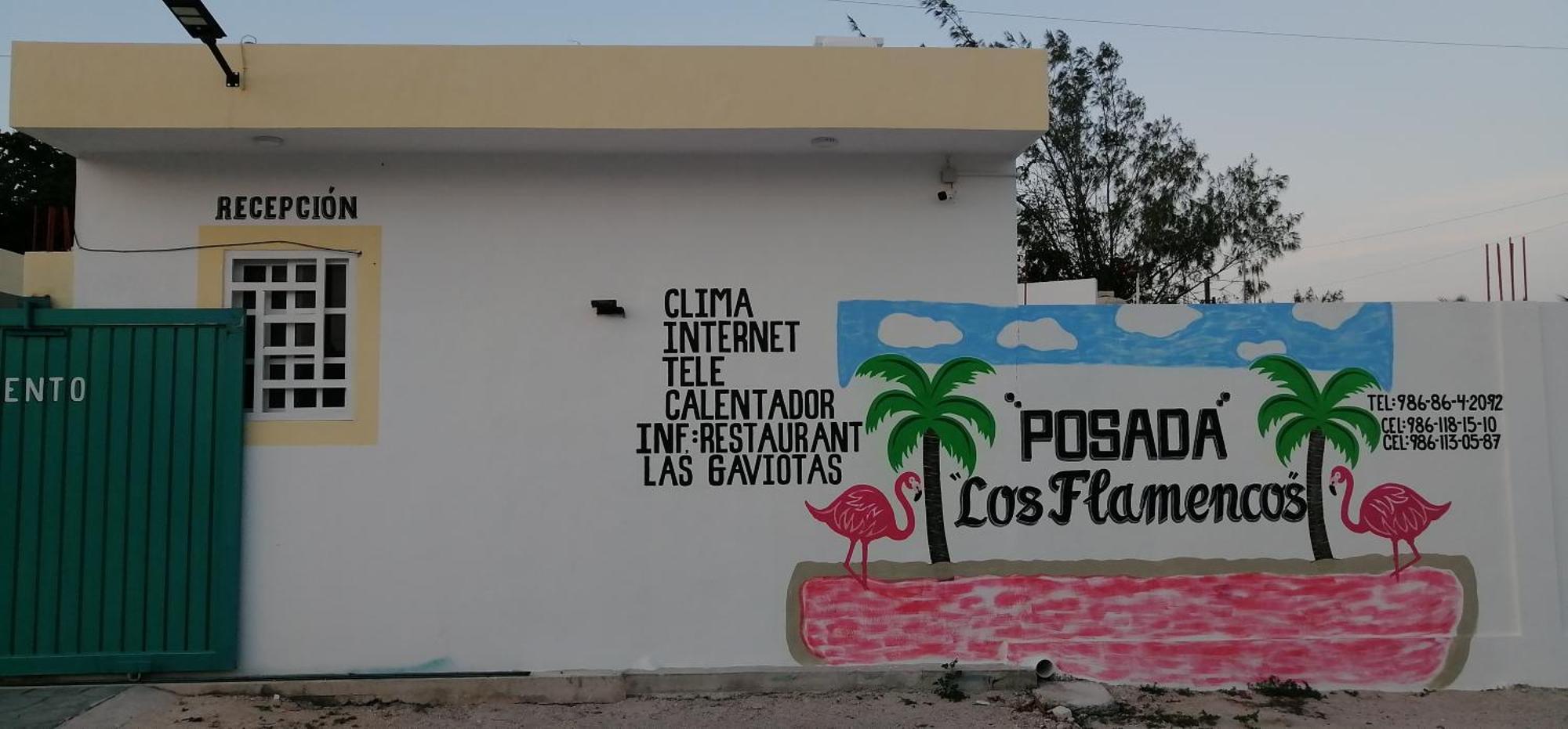Posada Los Flamencos Las Coloradas Yucatan Yuluc Exterior photo